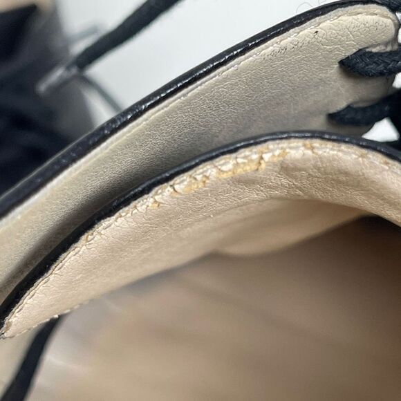 Nine West Women's Lilianne Dress Oxfords Pointed Toe Lace Up Shoes Black 7.5M - Picture 8 of 11